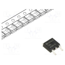 10 pcs : FDD850N10L - Transistor: N-MOSFET, unipolar, 100V, 11.1A, 50W, DPAK