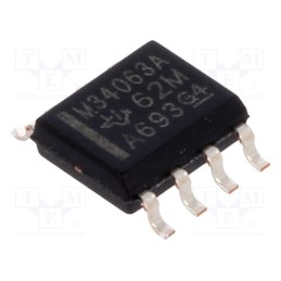 10 pcs : MC34063AD - IC: PMIC, DC/DC converter, Uin: 3÷40VDC, Uout: 1.25÷40VDC, 1.5A, SO8