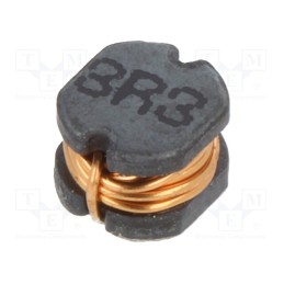 10 pcs : TCK-110 - Inductor: wire, SMD, 3.3uH, 70mΩ, -40÷105°C, ±20%, 4x4.5x3.2mm, 2A