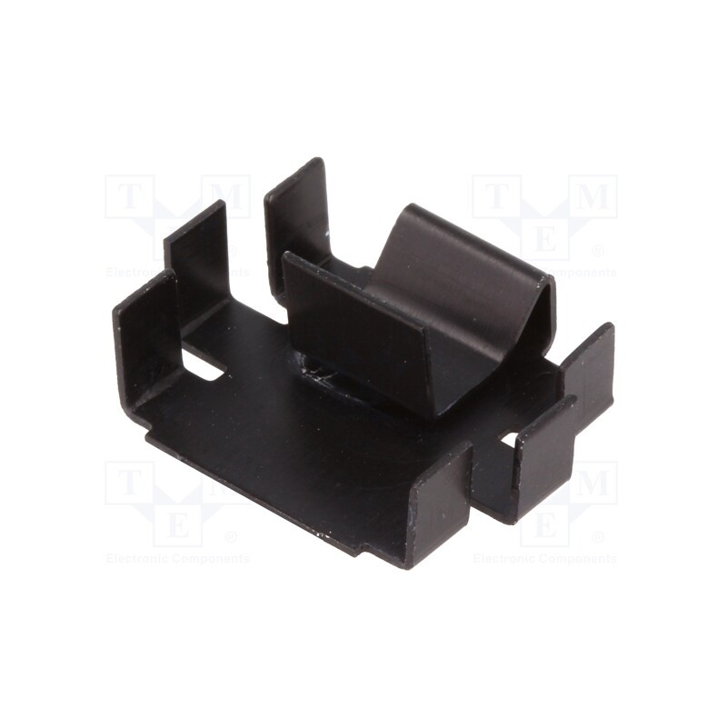 10 pcs : FK220SA220 - Heatsink: moulded, TO220, black, L: 20.5mm, W: 25mm, H: 7mm, 25K/W