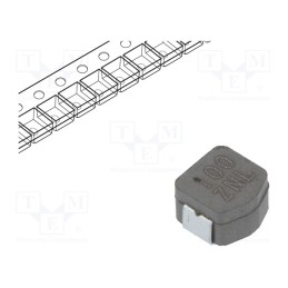 10 pcs : MPLCV0645L100 - Inductor: wire, SMD, 3126, 10uH, Ioper: 4A, 45mΩ, -55÷155°C, ±20%