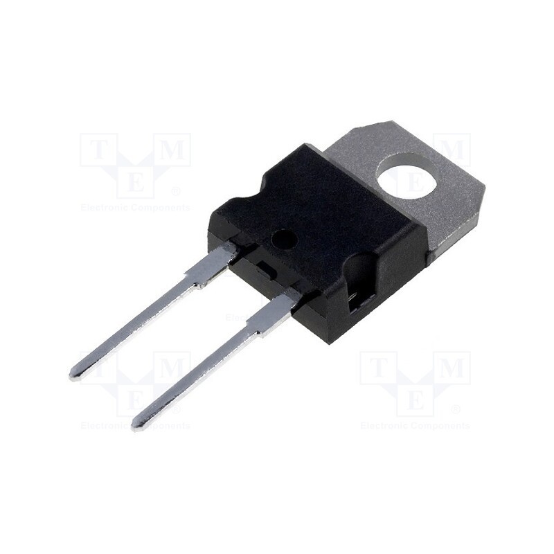 10 pcs : MBR1660-E3/45 - Diode: Schottky rectifying, THT, 60V, 16A, TO220AC,