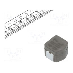 10 pcs : MPLCV0654L4R7 - Inductor: wire, SMD, 3126, 4.7uH, Ioper: 6.3A, 20mΩ, -55÷155°C, ±20%