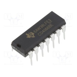 10 pcs : NTE4066B - IC: digital, switch, Ch: 4, DIP14, 3÷18VDC, 30uA, CMOS