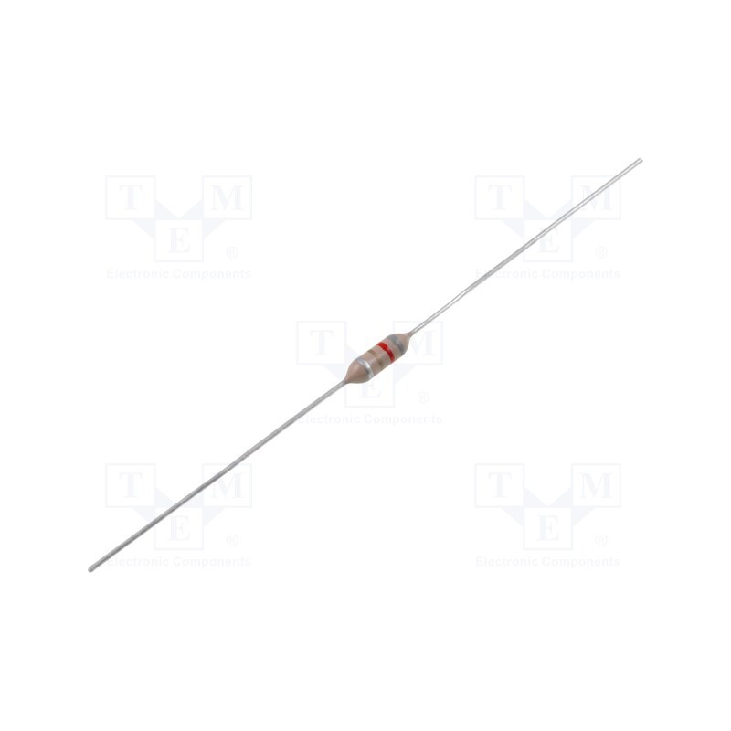 10 pcs : 8230-68-RC - Inductor: axial, THT, 100uH, 0.125A, 8Ω, Ø3.05x7.62mm, ±10%