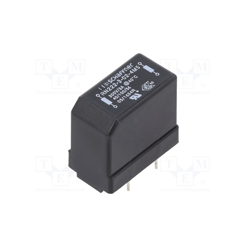 10 pcs : RN222-3-02-4M5 - Inductor: wire with current compensation, THT, 4.5mH, 3A, 80mΩ
