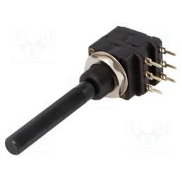 10 pcs : PC16DH10IP06472A2020TA - Potentiometer: shaft, single turn, 4.7kΩ, 200mW, THT, 6mm, plastic