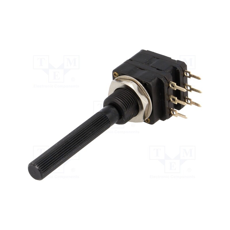 10 pcs : PC16DH10IP06472A2020TA - Potentiometer: shaft, single turn, 4.7kΩ, 200mW, THT, 6mm, plastic