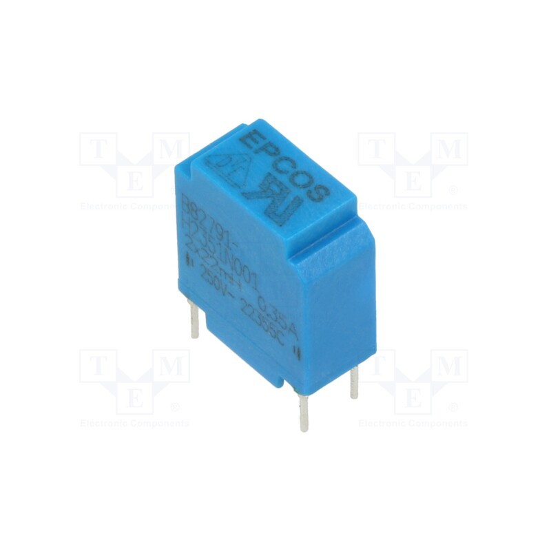 10 pcs : B82791H2351N001 - Inductor: common mode, THT, 22mH, 350mA, 1.9Ω, -40÷125°C, ±30%