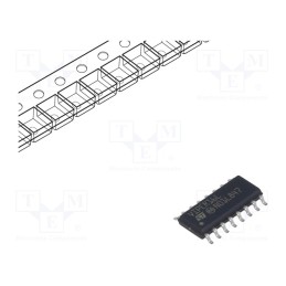 10 pcs : VIPER16LDTR - IC: driver, buck,buck-boost,flyback, SO16, 2.5A, 800V, Ch: 1, 0÷80%