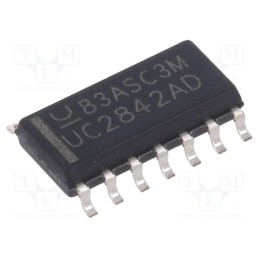 10 pcs : UC2842AD - IC: PMIC, PWM controller, SO14, -40÷85°C, Usup: 16÷30V, , SMPS