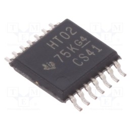 10 pcs : SN74HCT02PW - IC: digital, NOR, Ch: 4, IN: 2, SMD, TSSOP14, HCT