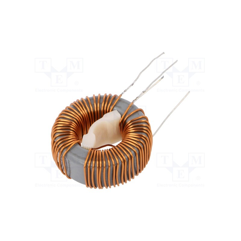 10 pcs : DTS-25/4,7/1,9-V - Inductor: wire, THT, 4.7mH, 1.9A, 90mΩ, 230VAC, 12x7mm, -20÷50%