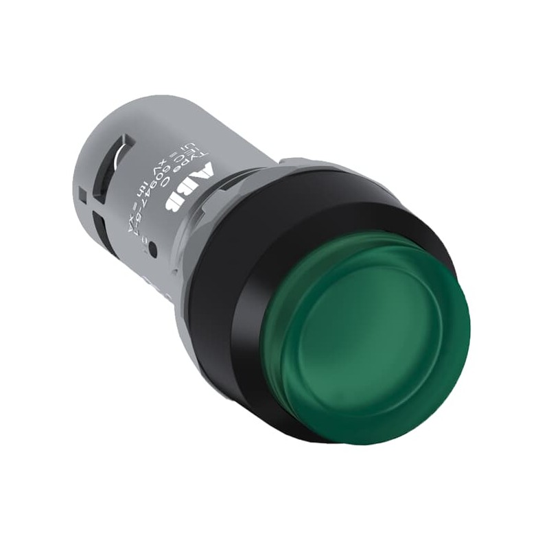 1 pcs - ABB CP4 Series Illuminated Push Button Complete Unit, 22.5mm Cutout, SPST