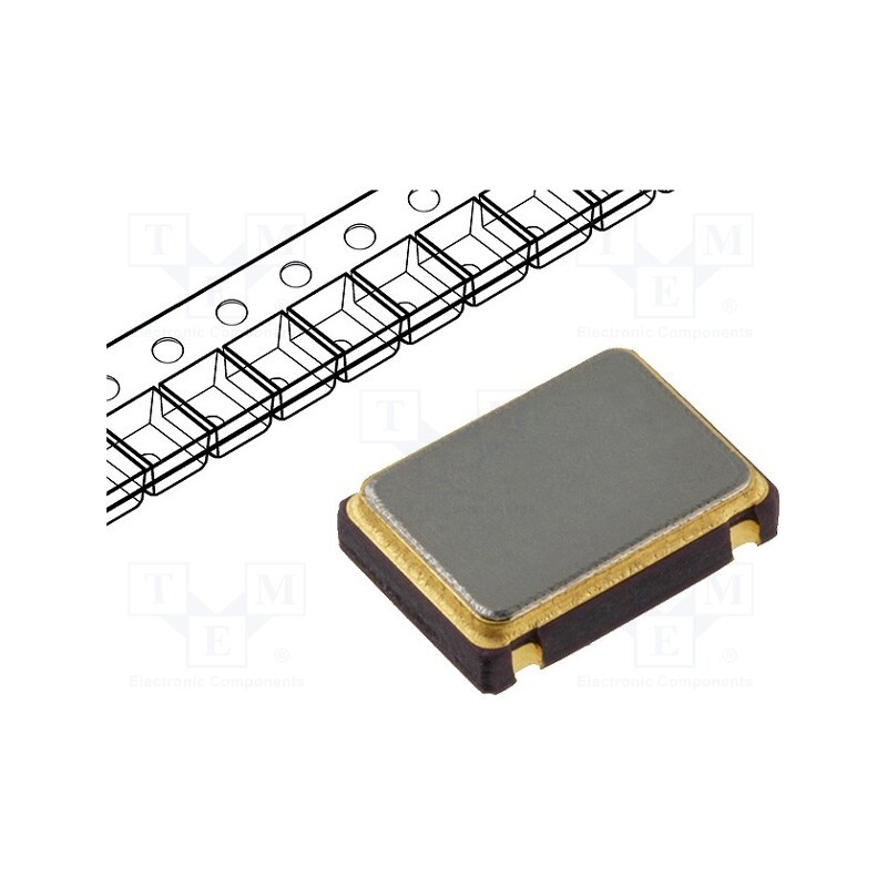 10 pcs : LF SPXO018739 - Generator: quartz, 40MHz, SMD, 5V, ±50ppm, 0÷70°C, 7.2x5.2x1.8mm