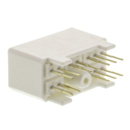 1 pcs - TE Connectivity MULTILOCK 070 Series Straight Through Hole Mount PCB Socket, 12-Contact, 2-Row, 3.5mm Pitch, Solder