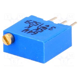 10 pcs : M64W502KB40 - Potentiometer: mounting, multiturn, 5kΩ, 500mW, THT, ±10%, linear