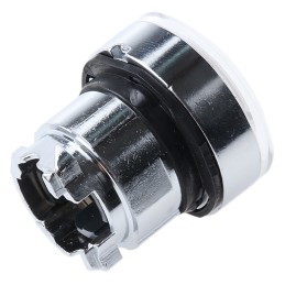 1 pcs - Schneider Electric Harmony XB4 Series Green Spring Return Push Button Head, 22mm Cutout, IP66, IP67, IP69K