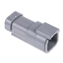 1 pcs - Deutsch, DTM Automotive Connector Socket 4 Way, Crimp Termination
