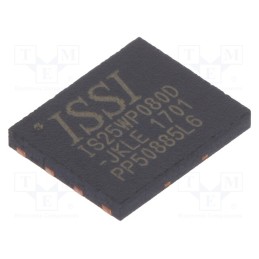 10 pcs : IS25WP080D-JKLE - IC: FLASH memory, 8MbFLASH, DTR,QPI,SPI, 133MHz, 1.65÷1.95V, WSON8