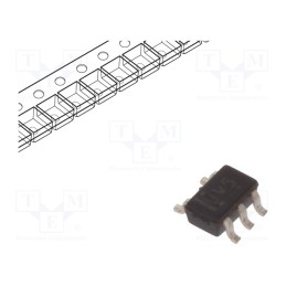 10 pcs : SN74AUC1G07DCKT - IC: digital, buffer,non-inverting,line driver, Ch: 1, CMOS, SMD