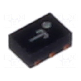 10 pcs : USBULC6-2M6 - Diode: TVS array, 6V, UQFN6,