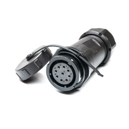 1 pcs - RS PRO Circular Connector, 9 Contacts, Cable Mount, Socket, Female, IP67