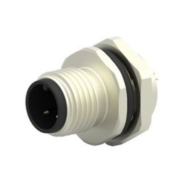 1 pcs - TE Connectivity Circular Connector, 3 Contacts, Front Mount, M12 Connector, Plug, Male, IP67, M12 Series