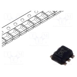 10 pcs : TMP102AIDRLR - IC: temperature sensor, -40÷125°C, SOT563, SMD, Accur: ±3°C,