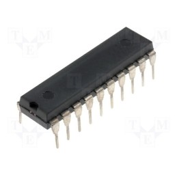 10 pcs : SN74LS244N - IC: digital, buffer,non-inverting,line driver, Ch: 8, THT, DIP20