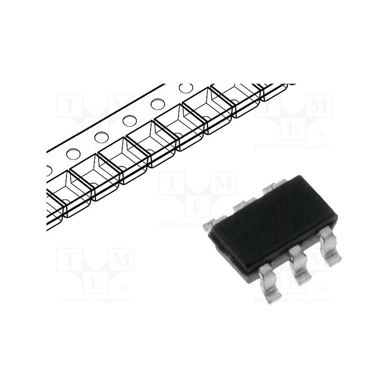 10 pcs : SP724AHTG - Diode: TVS array, 2V, 1A, SOT23-6, Features: ESD protection, Ch: 4