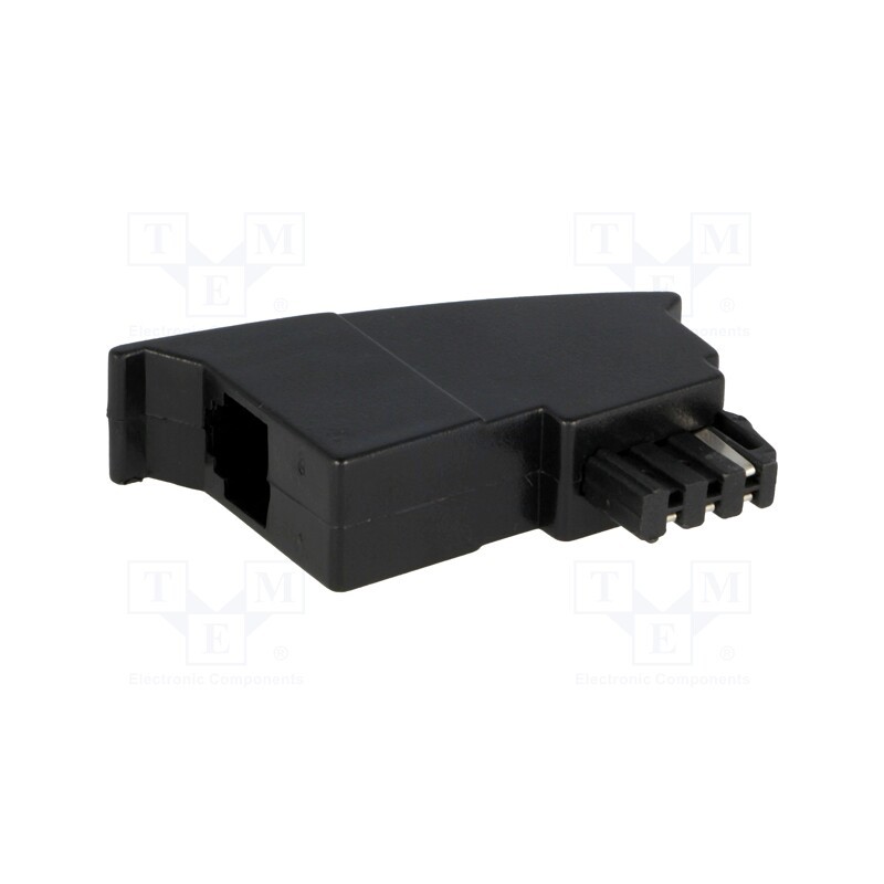 10 pcs : 50309 - Transition: adapter, RJ11 socket,TAE F plug