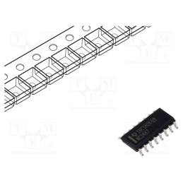 10 pcs : MC3487DR - IC: interface, line driver, RS422, 10000kbps, SOIC16, 4.75÷5.25VDC