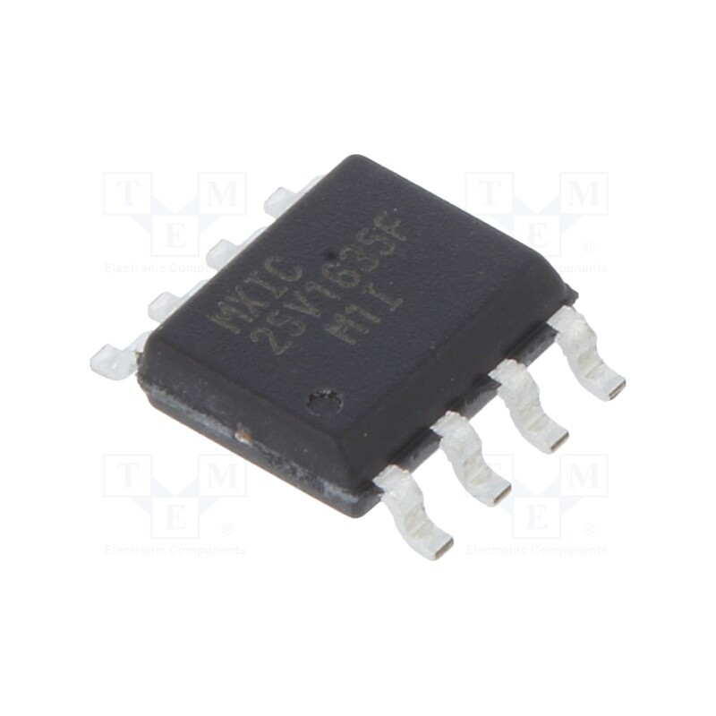 10 pcs : MX25V1635FM1I/TUBE - IC: FLASH memory, 16MbFLASH, 80MHz, 2.3÷3.6V, SOP8, serial
