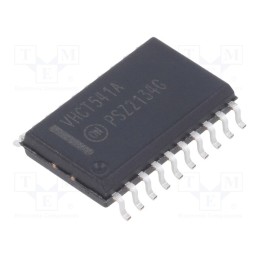 10 pcs : MC74VHCT541ADWG - IC: digital, bus buffer,octal, Ch: 8, CMOS,TTL, SMD, SO20WB, VHCT