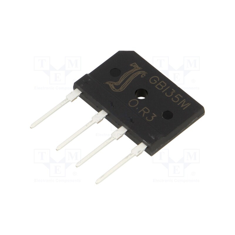 10 pcs : GBI35M-T - Bridge rectifier: single-phase, Urmax: 1kV, If: 35A, Ifsm: 320A