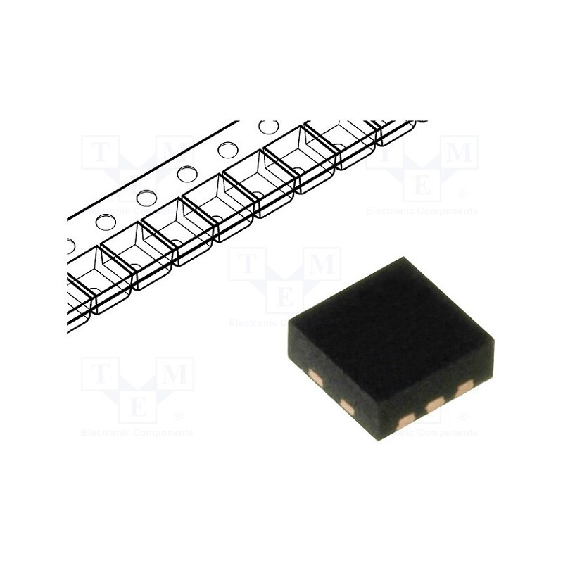 10 pcs : LD39050PUR - IC: voltage regulator, LDO,linear,adjustable, 0.8÷7V, 0.5A, DFN6