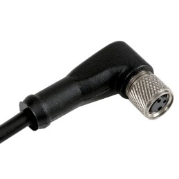 1 pcs - RS PRO Right Angle Female 3 way M8 to Unterminated Sensor Actuator Cable, 2m