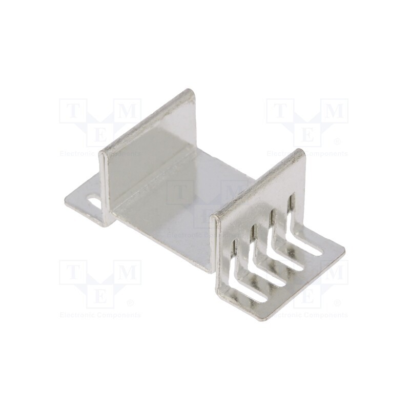 10 pcs : ATS-PCB1074 - Heatsink: extruded, U, TO263, silver, L: 12.7mm, W: 26.2mm, H: 10.2mm