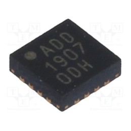10 pcs : MCP47CMB01-E/MG - IC: D/A converter, 8bit, 3.4Msps, Ch: 1, 1.8÷5.5V, QFN16, -40÷125°C