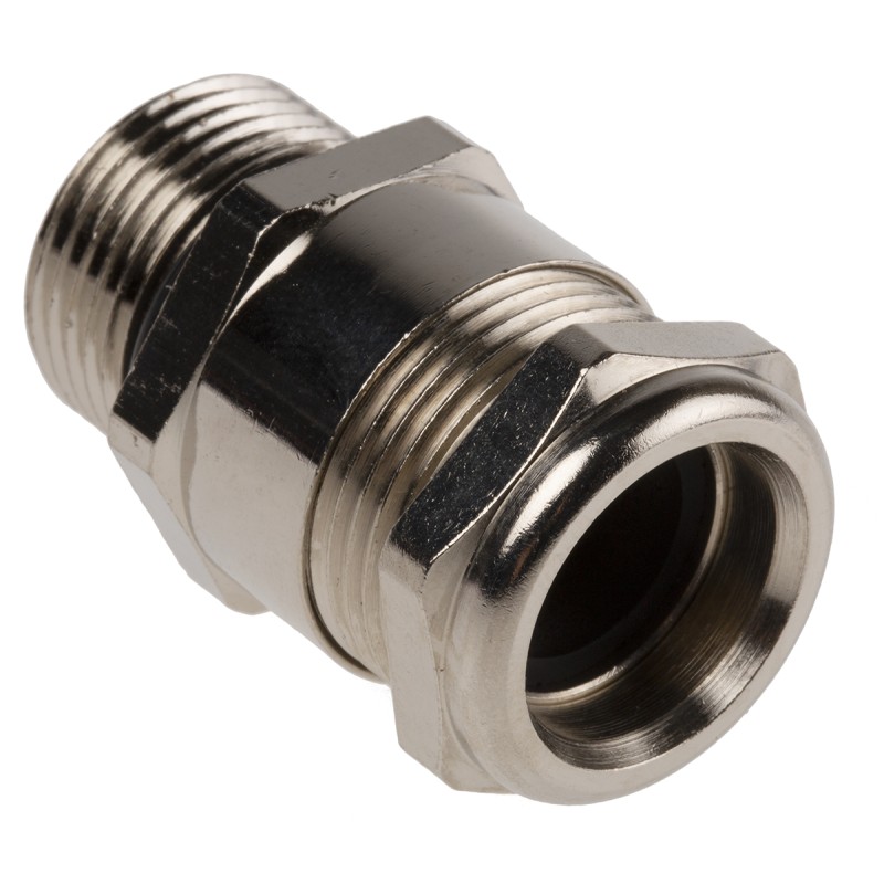 1 pcs - Lapp SKINDICHT Series Metallic Brass Cable Gland, M20 Thread, 10.8mm Min, 12.8mm Max, IP68
