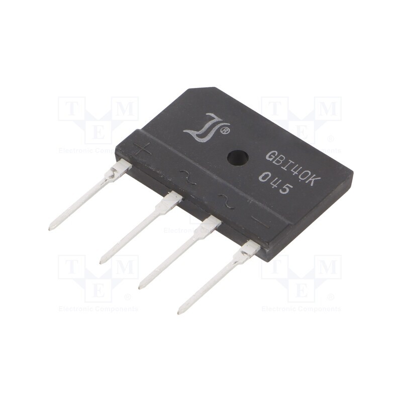 10 pcs : GBI40K - Bridge rectifier: single-phase, Urmax: 800V, If: 40A, Ifsm: 400A