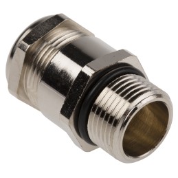 1 pcs - Lapp SKINDICHT Series Metallic Brass Cable Gland, M20 Thread, 10.8mm Min, 12.8mm Max, IP68