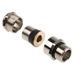 1 pcs - Lapp SKINDICHT Series Metallic Brass Cable Gland, M20 Thread, 10.8mm Min, 12.8mm Max, IP68