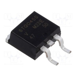 10 pcs : VS-6TQ045S-M3 - Diode: Schottky rectifying, SMD, 45V, 6A, D2PAK,