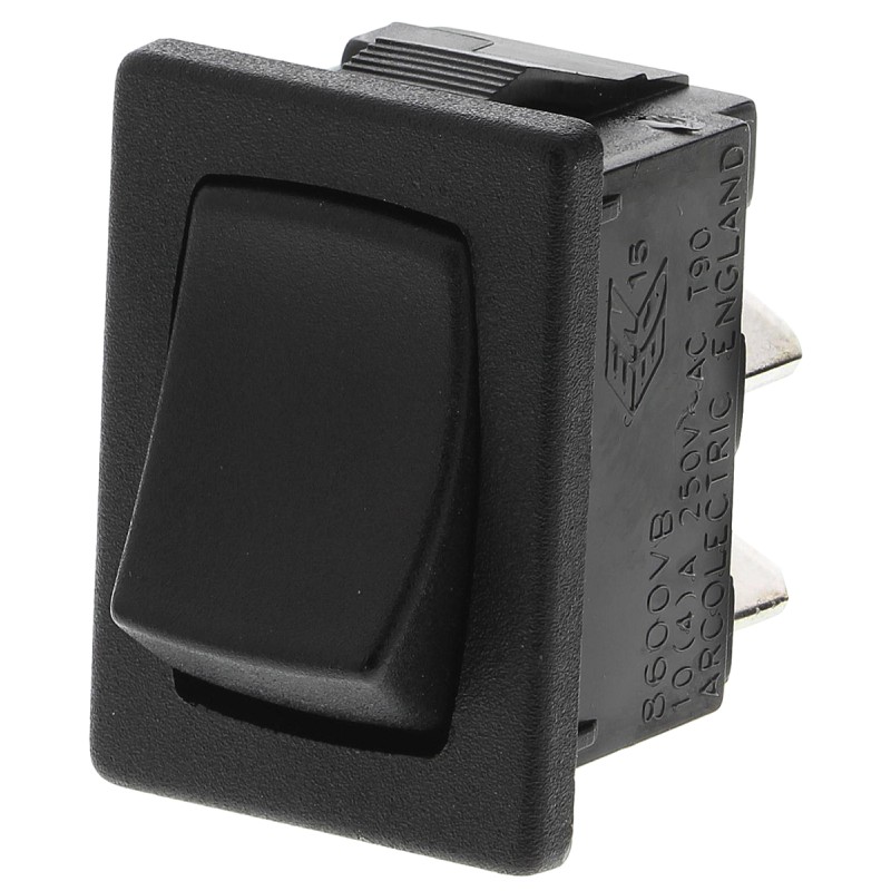 1 pcs - Arcolectric (Bulgin) Ltd SPST, On-Off Rocker Switch Panel Mount