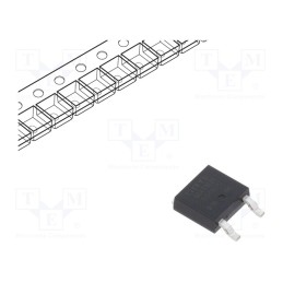 10 pcs : DMA10IM1200UZ-TUB - Diode: rectifying, SMD, 1.2kV, 10A, TO252AA, Ufmax: 1.21V, Ifsm: 100A