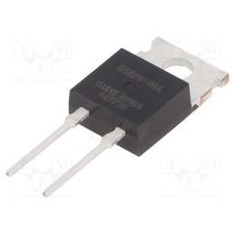 10 pcs : DSEP8-06A - Diode: rectifying, THT, 600V, 10A, , Ifsm: 50A, TO220AC, 60W, 35ns
