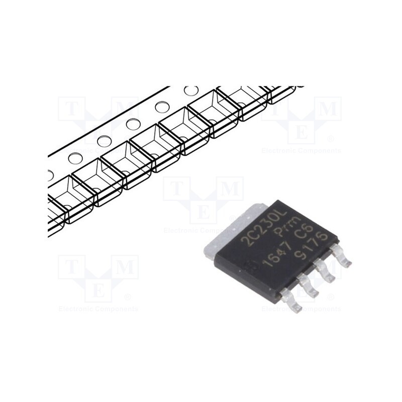 10 pcs : PSMN2R2-30YLC,115 - Transistor: N-MOSFET, unipolar, 30V, 100A, 141W