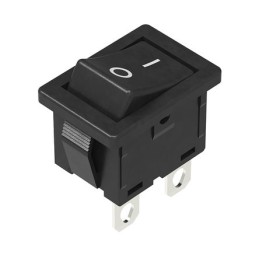 1 pcs - Alps Alpine SPST, Latching Rocker Switch Panel Mount